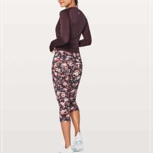 Lululemon Fast & Free Crop II Nulux 19"